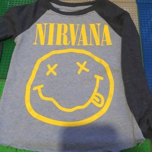 Blue long sleeve shirt
